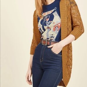Modcloth Library, Secondary, Tertiary Cardigan